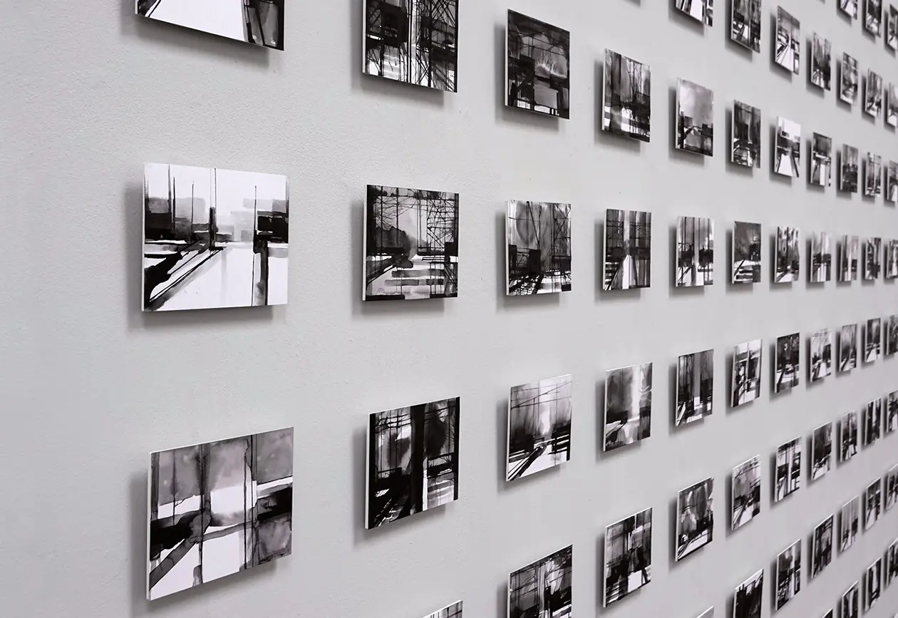 Täglicher Weg, Ausstellungsansicht